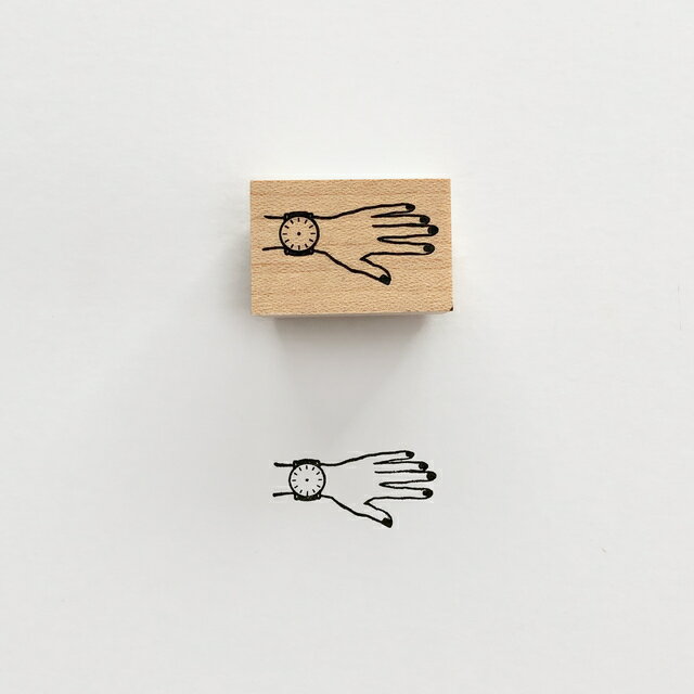 【KNOOPWORKS/クノープワークス】WRIST WATCH 腕時計 時計 手首 スタンプ Stamp はんこ ハンコ ラッピング コラージュ スクラップ ...