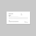 【KNOOPWORKS/クノープワークス】 英 単票 ヨコ 領収書 英 単票 ヨコ 伝票 事務用品 店舗用品 メモ用紙 紙 メモ ハンドメイド 手作り 作品 イ...