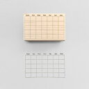 【KNOOPWORKS/クノープワークス】 CALENDAR スタンプ カレンダー リスト ハビットトラッカー 習慣 毎日 1ヶ月 月間 週間 チェック リスト...