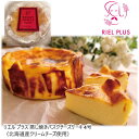 【メーカー直送:冷凍】リエル プラス 蒸し焼きバスクチーズケーキ 4号(北海道産クリームチーズ使用)送料込 (北海道、沖縄除く) 岡山ハレピザ ご当地 お菓子 スイーツ お中元 お歳暮 贈答用 ギフト お取り寄せ ご自宅用 母の日 父の日 敬老の日