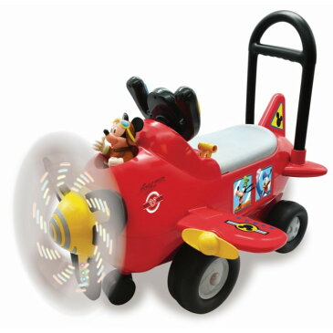 Kiddieland キディランド 1歳 ディズニー 乗用玩具 ミッキーエアプレイン のりもの 飛行機