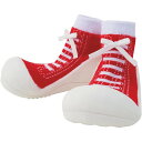 エド・インター Baby feet 11.5cm Sneakers-Red スニーカー レッド ベビーフィート 6ヶ月 ルームシューズ ベビー雑貨 室内遊び 子供用 出産祝い ギフト プレゼント 誕生日 お祝い 贈り物 ブラックフライデー クリスマス 2