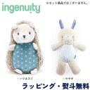 キッズツー 知育玩具 【クリアランスセール商品】【☆】Kids2 ingenuity 12374-12375 スクイークトイ ハリネズミ ウサギ キッズツー インジェニュイティ ぬいぐるみ 音がなる 赤ちゃん ベビー 0歳 布製玩具 知育玩具 出産祝い 室内遊び 車内 お出かけ用に プチギフト プレゼント クリスマス