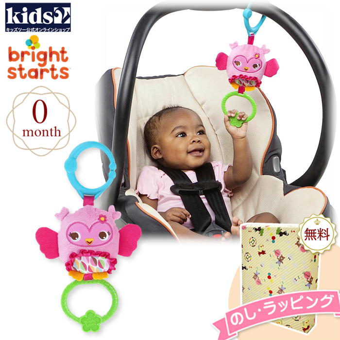 【クリアランスセール商品】Kids2 Bright Starts 52149 タグ・チューンズ ふくろう キッズツー ブライトスターツ ぬいぐるみ 音がなる ..