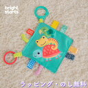 タグ どうぶつ おもちゃ よだれ拭き タオルハンカチ タグ付き お遊びタオル 赤ちゃん 0ヶ月 出産祝い 誕生日 クリスマス ブライトスターツ Bright Starts キッズツー Kids2 スージングブランキー・カシャカシャ布おもちゃ 12619