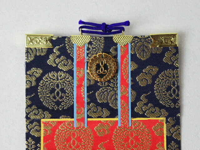 仏壇用掛軸 脇侍 脇掛 西紋金欄表装 上仕立 ...の紹介画像2