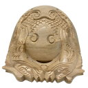 【在庫処分】仏具 楠 木魚 上彫り 4.5寸 A 鳴物 天台宗 真言宗 浄土宗 曹洞宗 臨済宗