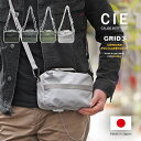 【1年保証】 Wクーポン付き CIE GRID3 ミニショルダーバッグ メンズ シー グリッド3 032062 80サイズ