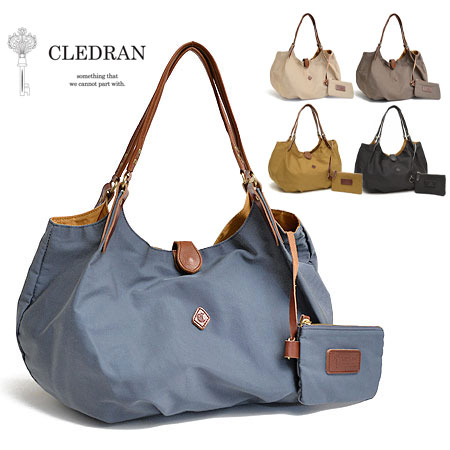 【1年保証】 クレドラン CLEDRAN パレ PARE ポーチ付き ラウンド トートバッグ 手提げバッグ L 大きめ オフィスカジュアル レディース CL-1603 旅行バッグ格安通販　バレンタイン　人気　ランキング