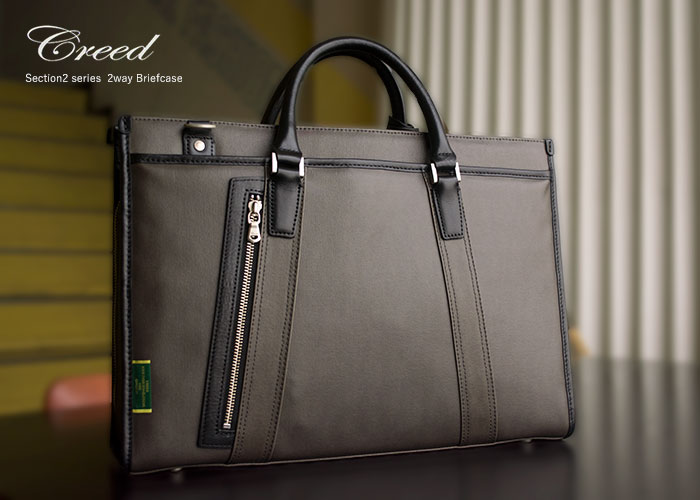 【1年保証】 ブリーフケース メンズ A4 クリード セクション2 2way ビジネスバッグ カバン 就活 撥水 防水 軽量 CREED 43C046格安通販　バレンタイン　人気　ランキング