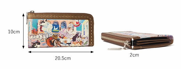 【1年保証】 マンハッタナーズ L字ファスナー 長財布 ピッグパース レディース 075-7307格安通販　バレンタイン　人気　ランキング