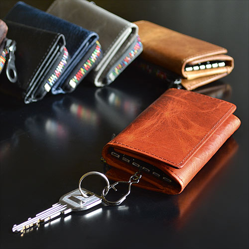 【1年保証】 ソラチナ キーケース コインケース レインボーファスナー 馬革 メンズ SOLATINA SW-38154格安通販　バレンタイン　人気　ランキング