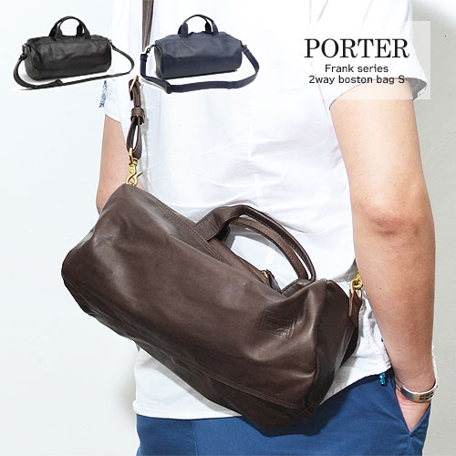 【1年保証】 ポーター PORTER 吉田カバン フランク FRANK 2way ショルダーバッグ 斜め掛け ボストンバッグ メンズ 198-01306