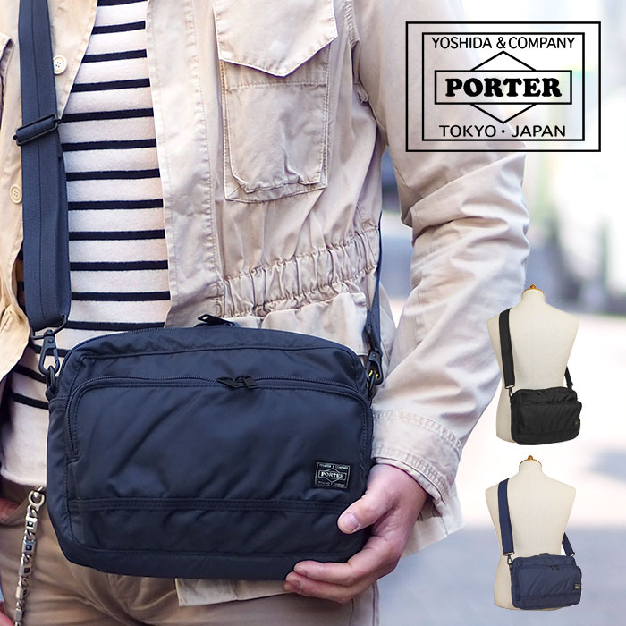 ポーター フラッシュ ショルダーバッグ 689-05949 吉田カバン PORTER 日本製 メンズ レディース FLASH ミニショルダー 斜め掛け 60サイ...