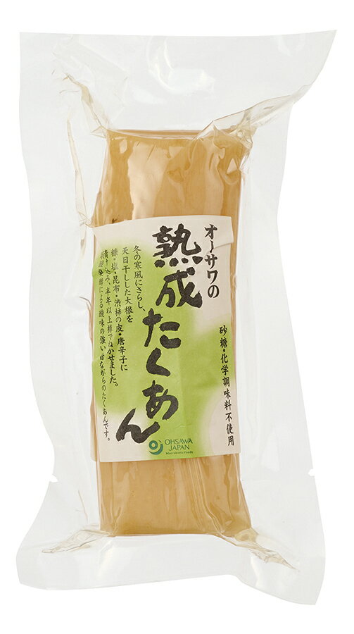 オーサワの熟成たくあん 100g オーサワジャパン