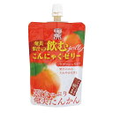 奄美果汁の飲むこんにゃくゼリー 奄美たんかん クラッシュタイプ　130g　奄美自然食本舗ファクトリー