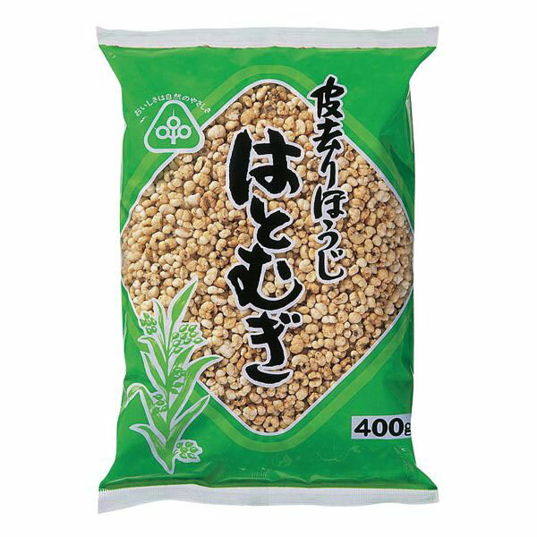皮去りほうじはとむぎ 400g サンコー