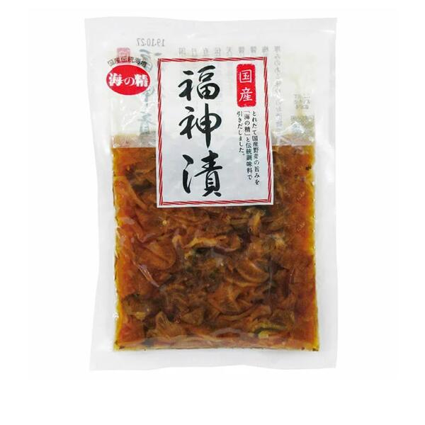 ★8個までなら全国一律送料300円(税込)★ 国産・福神漬 80g 海の精