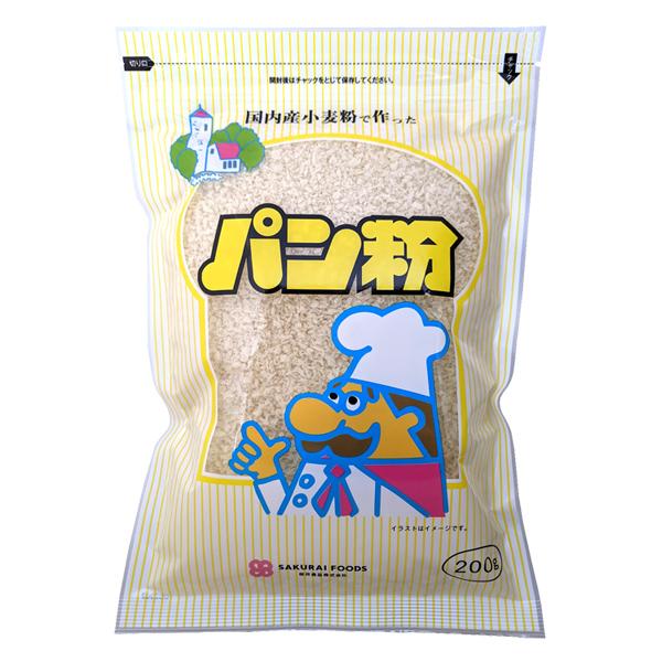 国内産・パン粉 200g 桜井