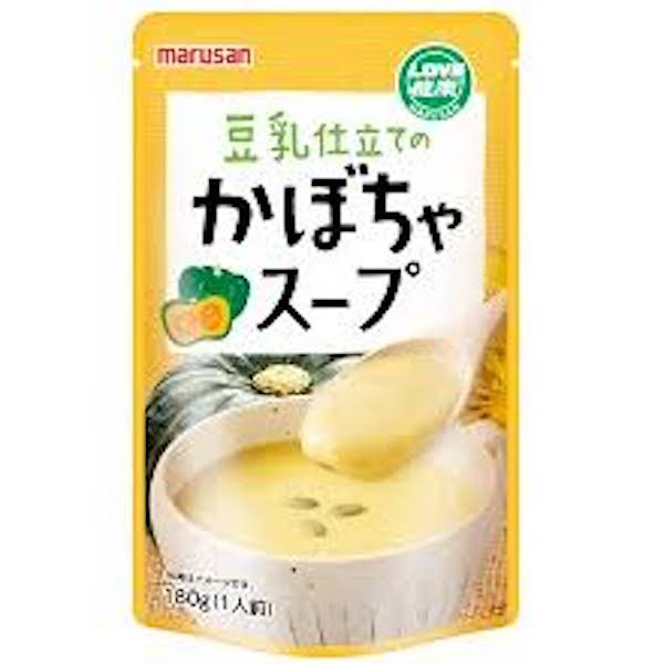 ★4個までなら全国一律送料300円(税込)★豆乳仕立てのかぼちゃスープ 180g マルサン