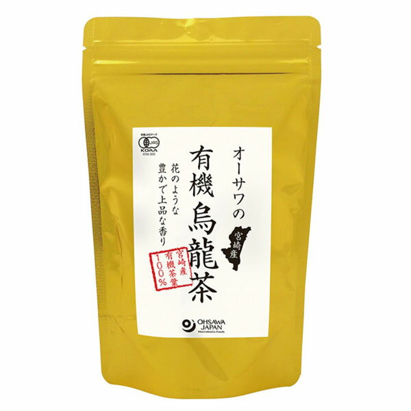 ★2個までなら全国一律送料300円(税込)★オーサワの宮崎産有機烏龍茶 60g オーサワジャパン 1