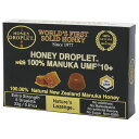 ★8個までなら全国一律送料300円(税込)★ハニードロップレットUMF10+ マヌカ 23g(6粒) ハニージャパン