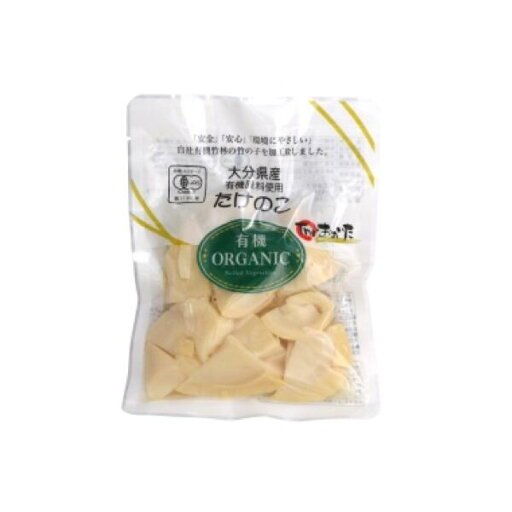 大分県産 有機たけのこスライス 80g クローバー食品 大分県産 有機たけのこスライス 80g クローバー食品