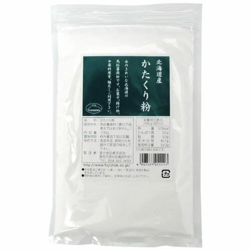 ★4個までなら全国一律送料300円(税込)★北海道産 かたくり粉 200g 富士食品