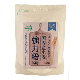 国内産小麦 強力粉 300g 創健社