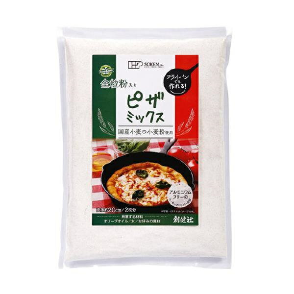 ★3個までなら全国一律送料300円(税込)★全粒粉入りピザミックス 200g 創健社のサムネイル
