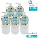 【5個セット】CLAYGE(クレージュ) 薬用ミネラル補修オイル スムース 120ml 海泥ミネラル配合 フローラルムスク香 軽いつや髪 熱ダメージケア 無硅油 枝毛補修 詰替対応 国産