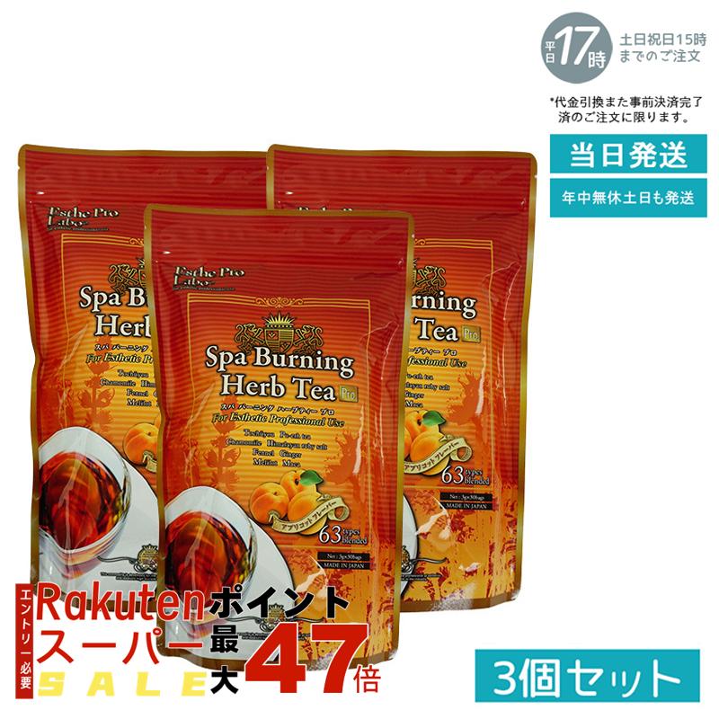 【3個セット】エステプロラボ Esthe Pro Labo スパ バーニング ハーブティー プロ 3g×30 日本製 エステ..