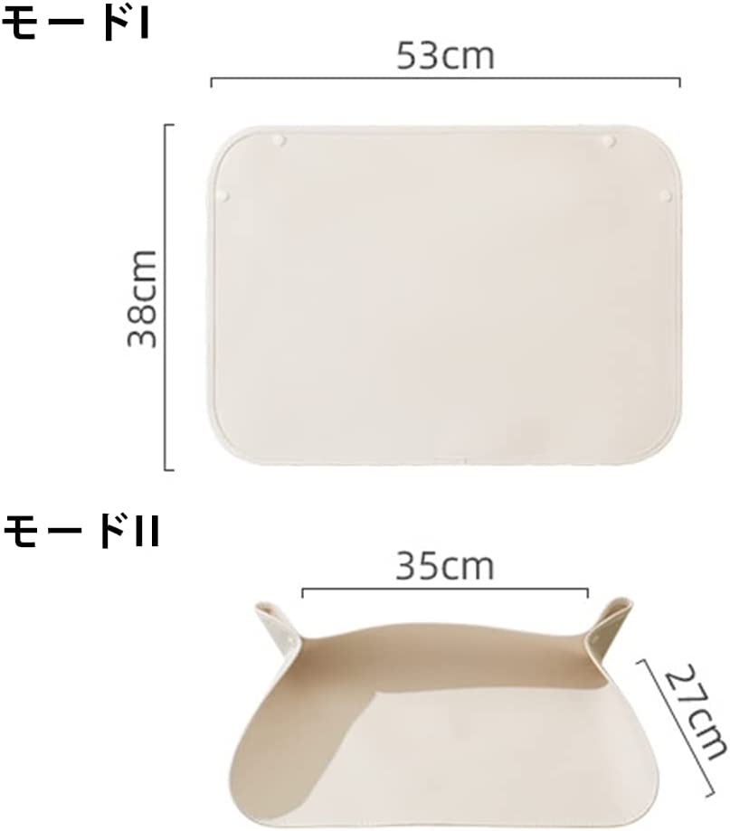 �ڥåȿ����ޥå� ǭ���� 53x38cm PU�쥶���Ǥ��� �ɿ� ���ߤ� �ڥå� �ա��� ��� ���� �ܥ��� �ޥå� (53x38cm)