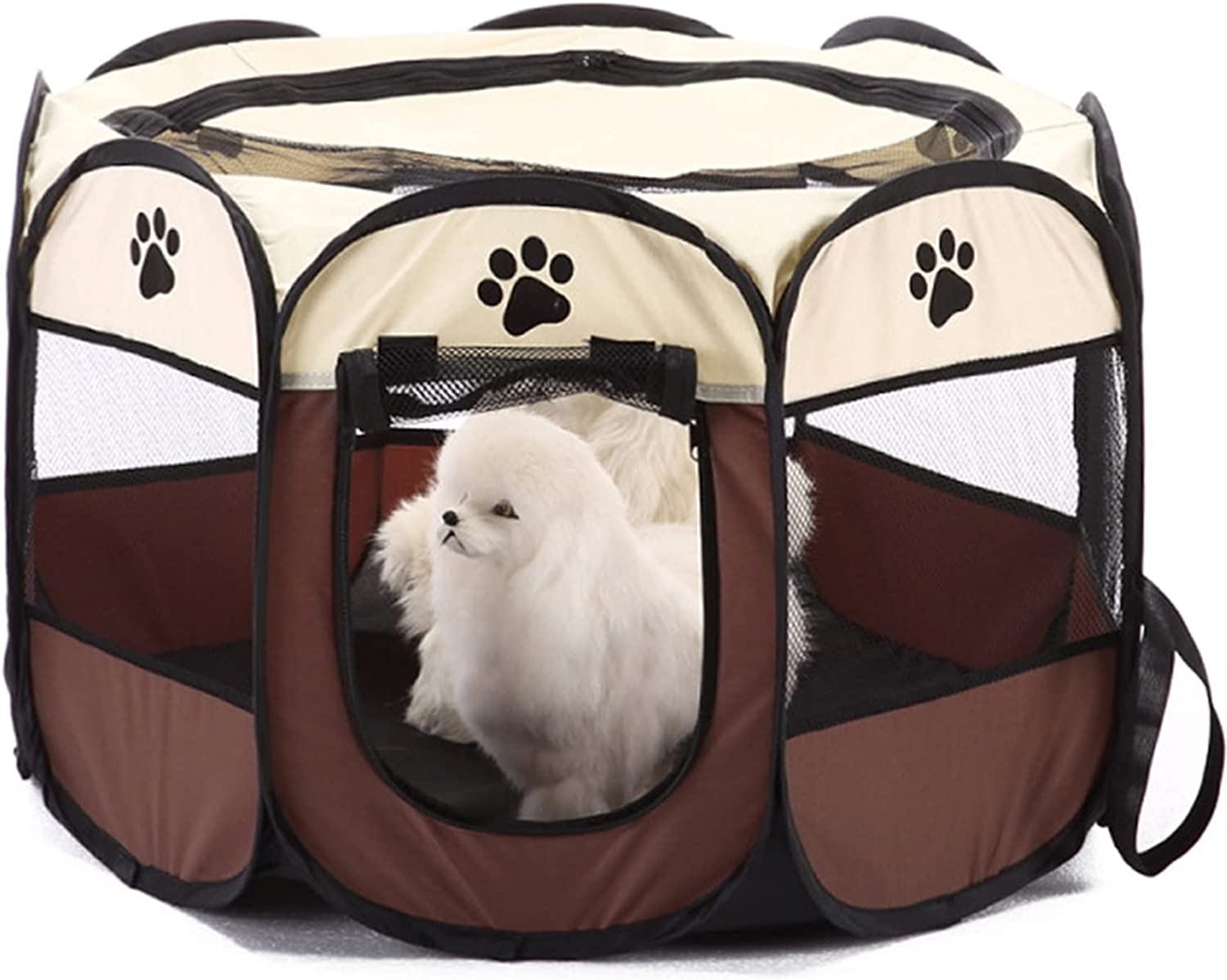 ペットサークル 折りたたみ 八角形サークル 犬用ケージ 猫用ケージ ペットハウス ペットテント プレイ..