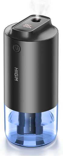 加湿器 小型 卓上 超音波加湿器 【2025冬モデル&抗菌鋼板&デジタル残量表示】 コードレス加湿器 55ml/hパワフル加湿 20時間加湿 Type-C充電式 2600mah大容量バッテリー 車載加湿器 除菌 次亜塩素酸水対応 アロマ対応 空気清浄機 コンパクト 静音 7色LEDライト 水漏れ防止 加湿器 小型 卓上 超音波加湿器 【2025冬モデル&抗菌鋼板&デジタル残量表示】 コードレス加湿器 55ml/hパワフル加湿 20時間加湿 Type-C充電式 2600mah大容量バッテリー 車載加湿器 除菌 次亜塩素酸水対応 アロマ対応 空気清浄機 コンパクト 静音 7色LEDライト 水漏れ防止