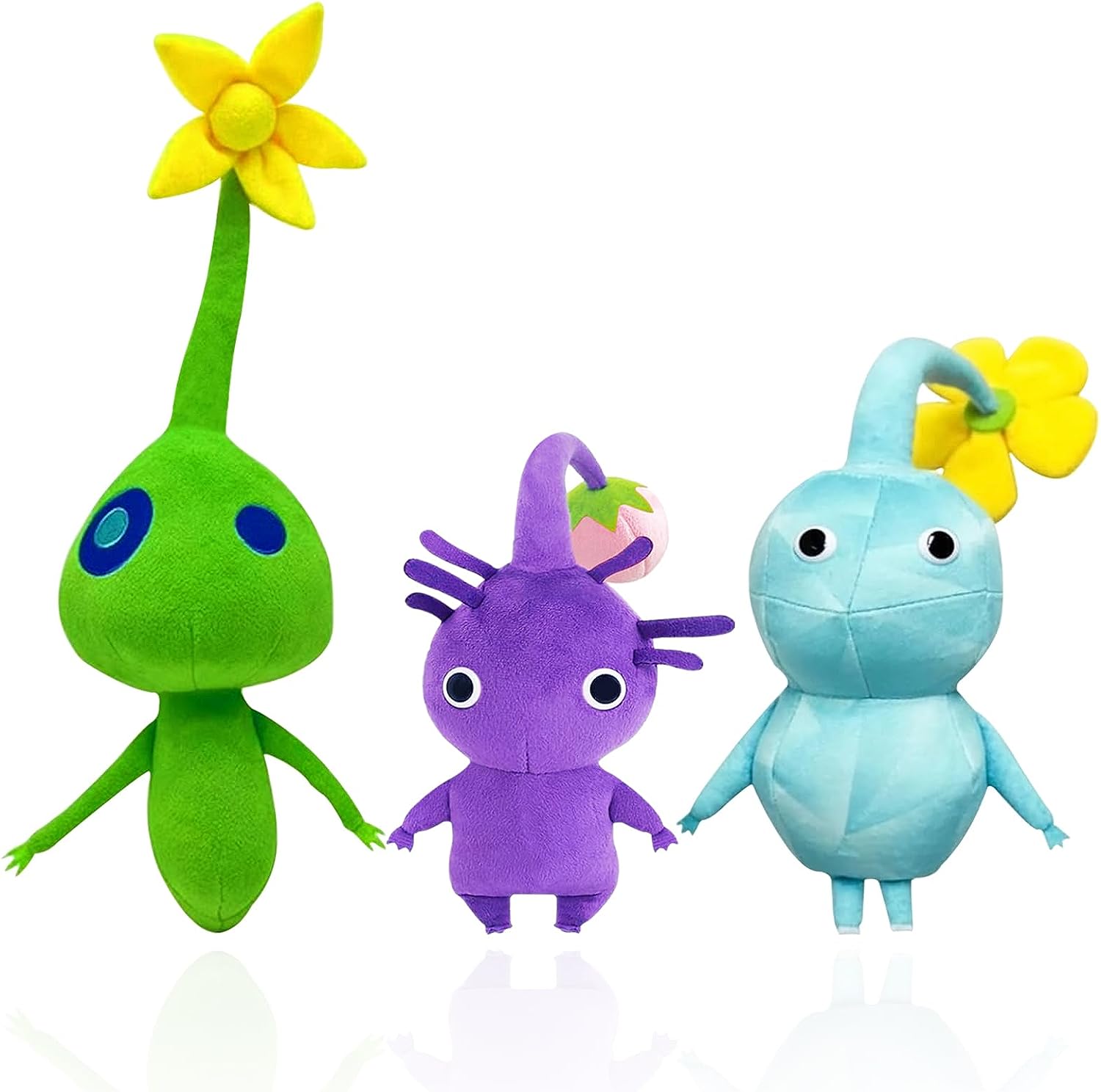 ̤ å å ԥߥ 륹쥯 ѡץԥߥ ̤ ԥߥ å Pikmin Plush ̤ ͵ £ʪ  ץ쥼Ⱦդ (3å)