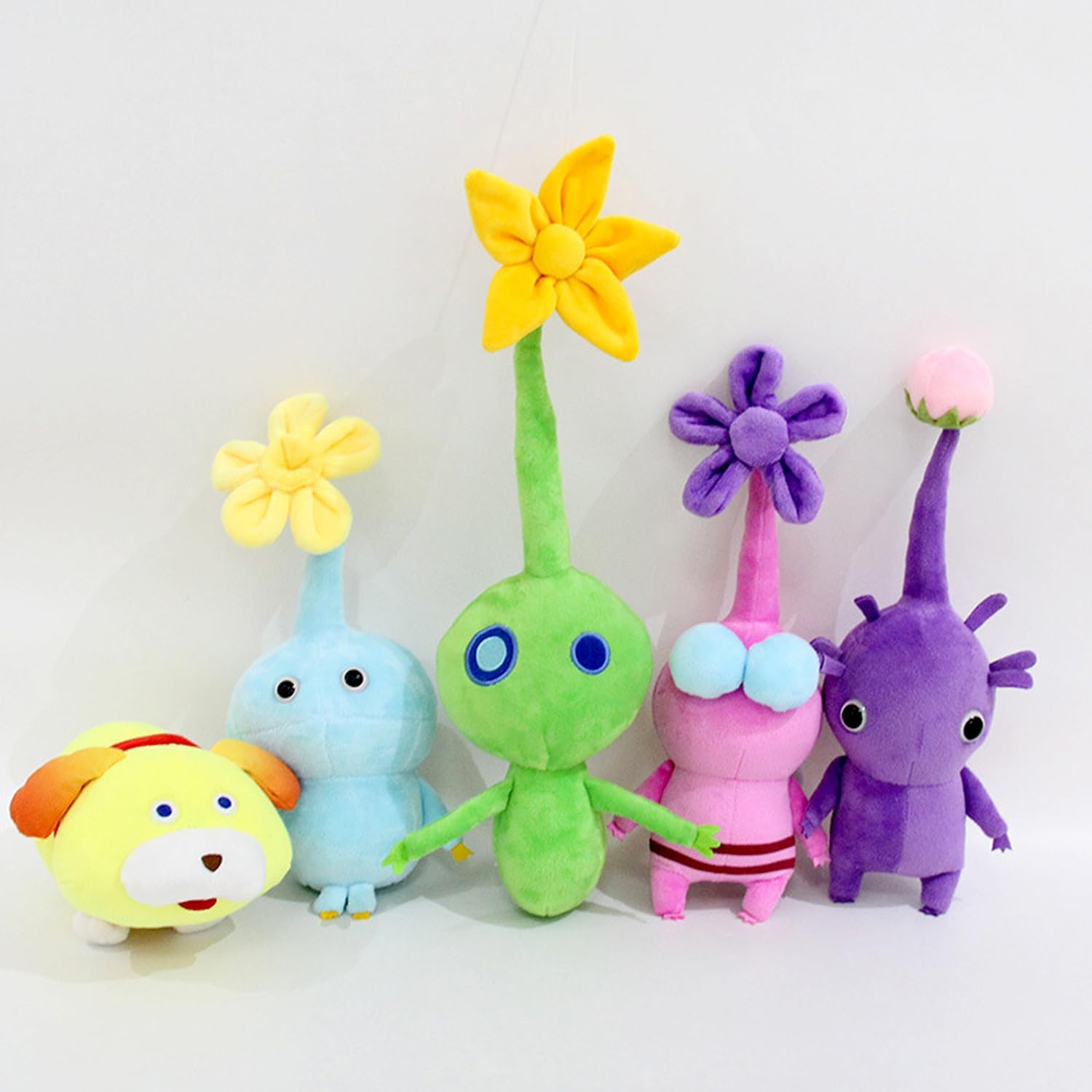 ̤ å å ԥߥ 륹쥯 ѡץԥߥ ̤ ԥߥ å Pikmin Plush ̤ ͵  ץ쥼Ⱦդ ԥߥ ̤ (5å)