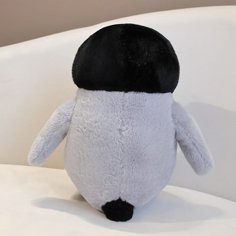 ぬいぐるみ ペンギン ボルスタークッション マシュマロアクアミエ ペンギン ぬいぐるみ ふわふわ(全長約35cm)の商品画像 2