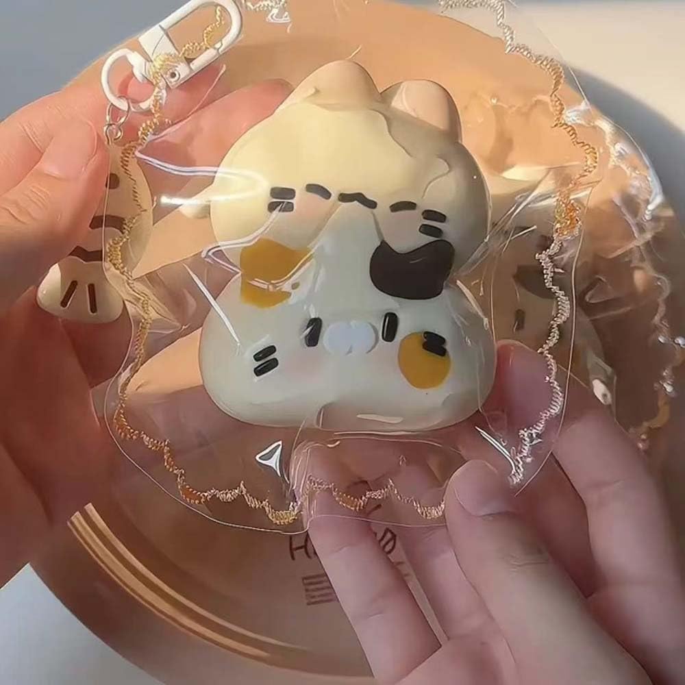 スクイーズ 動物 ふわとろスクイーズ どうぶつ キーホルダー バッグチャーム 大人可愛い ケースに入れたまま 新感覚 癒しグッズ ストレス解消 かわいい 触感 ふわふわ もちもち デスク用 オフィスでリラックス SNSで話題 ぬいぐるみ iroiro39-10004874 IROIRO 良品 サンプル画像2