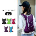 ランニングバック サイクリングリュック 5L 軽量 防水 反射テープ付 折りたたみ バックパック リュック アウトドア ジョギング スポーツバッグ ハイドレーションパック 登山 自転車 サイクリング 旅行 贈り物 ギフト 誕生日 プレゼント