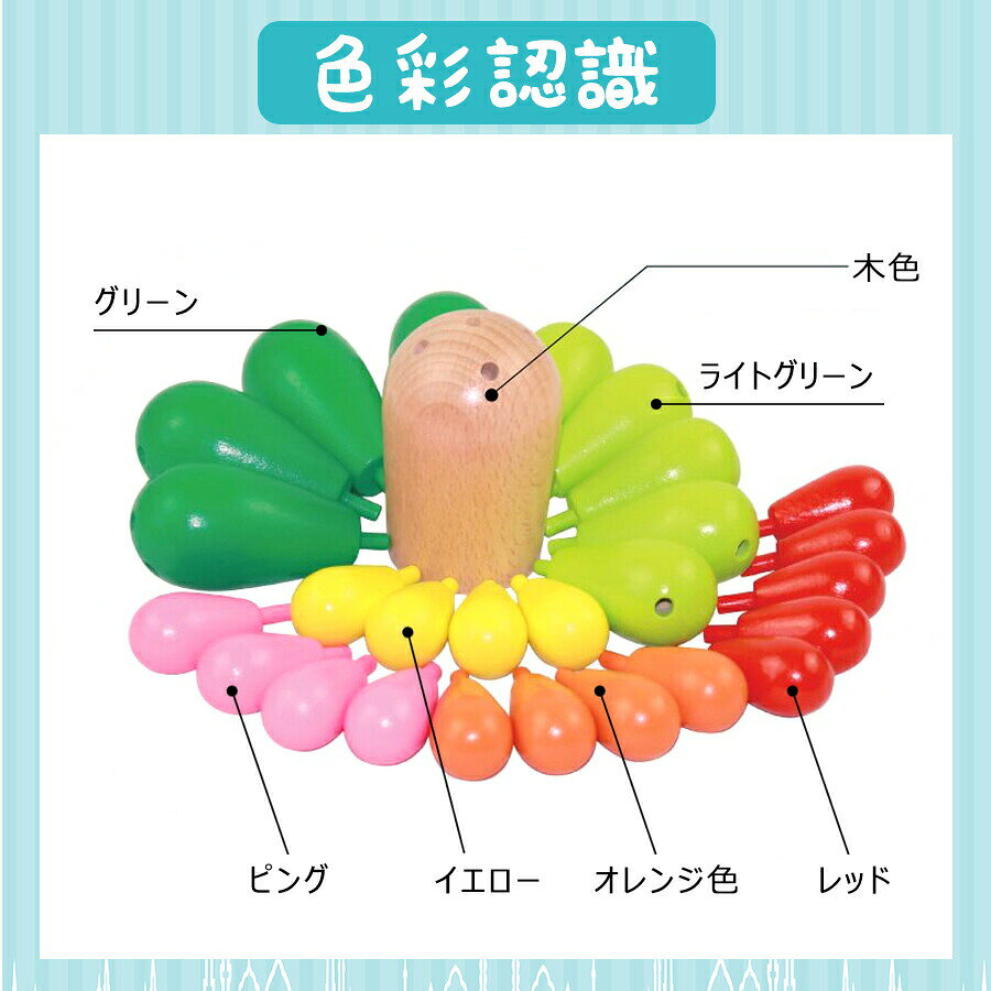 IROIRO 良品のサボテンバランスゲーム 知育玩具 木製 積み木 創造力 集中力 保育所 親子ゲーム 誕生日 お祝い プレゼント おもちゃ 赤ちゃん 子供｜アングル3