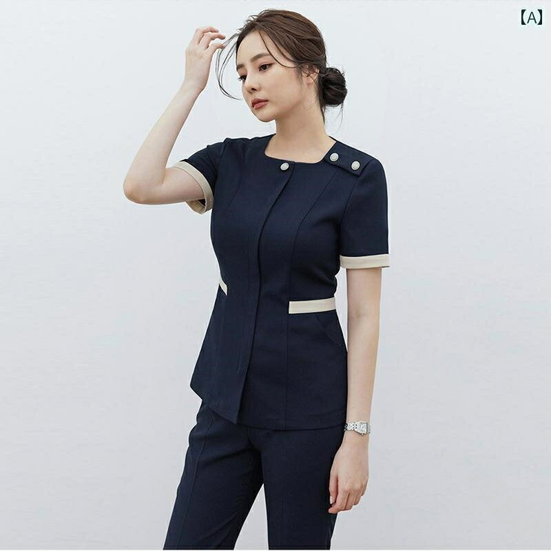 Rakuten - エステ ユニフォーム 制服 レディース サロン スパ リラクゼーション エステシャン セラピスト 韓国 美容師 美容院 クラブ フットバス