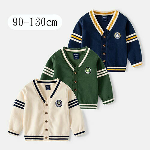 Rakuten - スクールカーディガン スクールセーター キッズ 男の子 女の子 子供服 ジュニア スクール ニット カーディガン セーター 制服 フォーマル 幼稚園 小学生 学生服 学校 春 秋 9 入学 冬