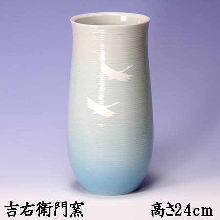 仏壇用花瓶 仏間用花瓶 九谷焼 仏壇用花瓶 九谷焼 仏間用花瓶 フラワーベース 8号花瓶 千段巻飛翔 仏壇花瓶 仏間花瓶 仏間 仏壇