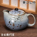 九谷焼 ポット 青釉金ちらし 茶こし付 ティーポット 九谷焼 急須 茶器 和食器