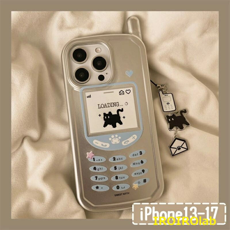 乐天商城 - 【全品2点で5%OFF】iPhone13-17 ケース レトロ携帯風 iPhone ケース ピクセル猫 iPhone ケース レトロ風 ピクセルアート 猫モチーフ キャラクターケース 耐衝撃 衝撃吸収 カメラ保護 TPU素材 ハードケース ソフトケース 軽量 滑りにくい 手触り良い 耐久性 ギフト向け