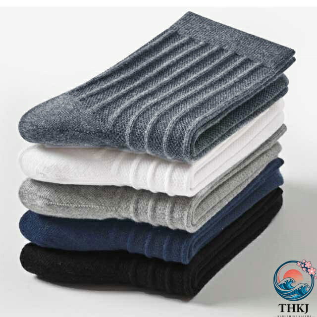 IROIROlabの【全品5%ポイント】靴下 綿100% メンズ ソックス ビジネスソックス 2足セット リブ編み 学生 中学生 通学 アウトドア ビジネス スポーツ 伸縮性 コットン 通気性 防臭 カジュアル シンプル 通勤 おしゃれ ギフト プレゼント｜アングル2