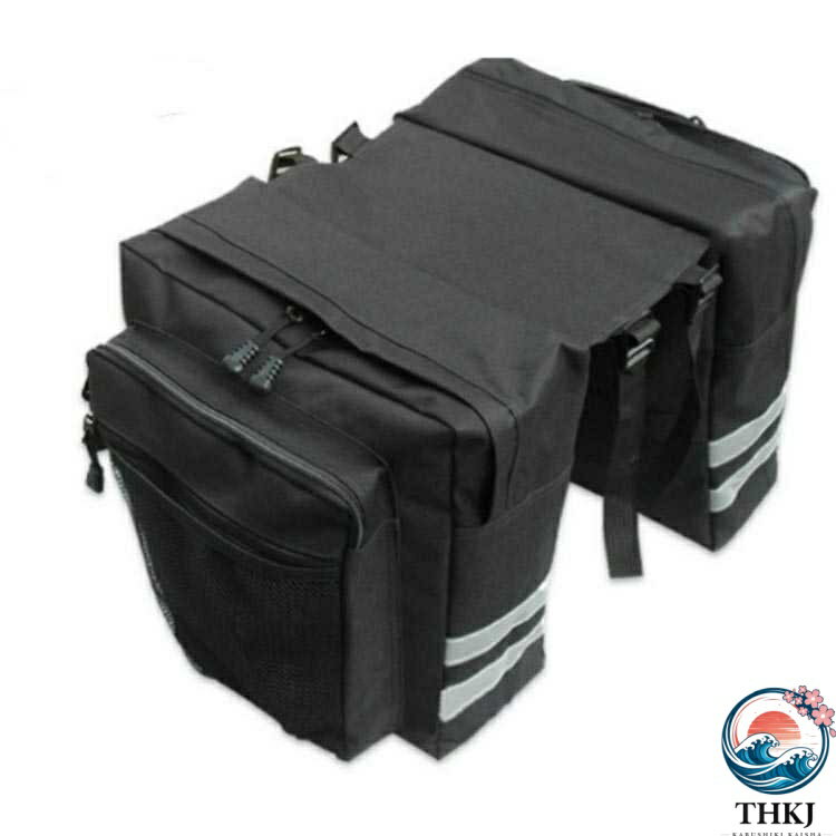 【全品5%ポイント】キャリアバッグ 自転車 サイドバッグ 30L 自転車 リアバッグ 防...