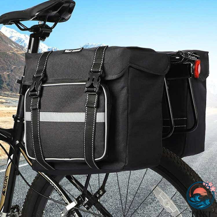 【全品5%ポイント】自転車用 サイドバッグ 自転車 リアバッグ 25L 自転車 バッグ ...
