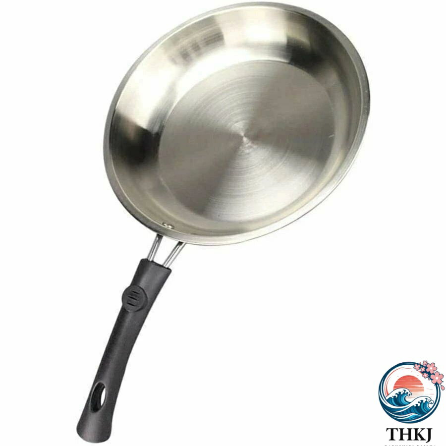 ステンレスフライパン多重層IH対応...